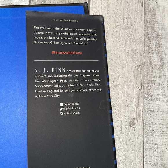 The woman in the window hardback book by AJ Finn - Picture 6 of 8